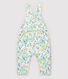 Baby Girls' Fleece Dungarees.