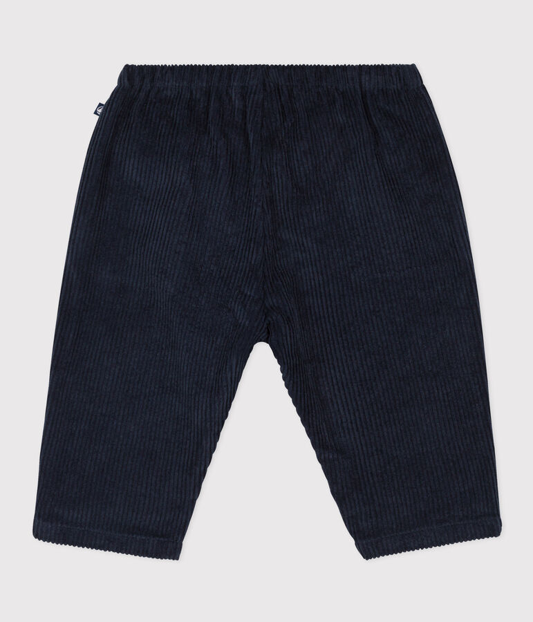 Babies' Wide Ribbed Corduroy Trousers blue