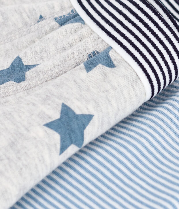 Pack of children's star-print cotton boxers multicolor