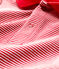 Baby Boys' Short-Sleeved Cotton Bodysuit with Polo Shirt Collar TERKUIT red/MARSHMALLOW white