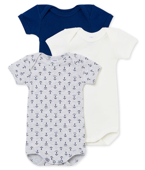 Baby boy's short sleeved body trio variante 1