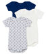 Baby boy's short sleeved body trio