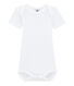 Set of 2 newborn baby short-sleeved unisex bodysuits
