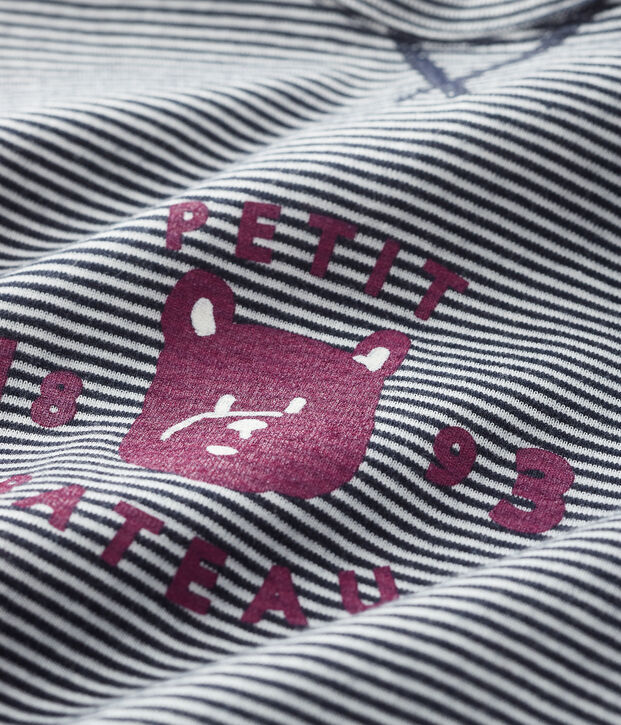 Baby boy's t-shirt blue/white