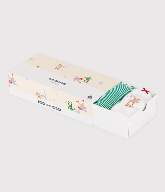 Girls' Cotton Briefs + 1 Glow in the Dark Pair - 5-Pack variante 1