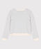 Women's Cotton Sweatshirt AVALANCHE white/SKY CHINE