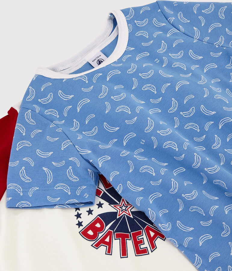 Boys' Cotton Pyjamas - 2-Pack multicolor