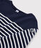 Women's iconic Breton top SMOKING blue/MARSHMALLOW white