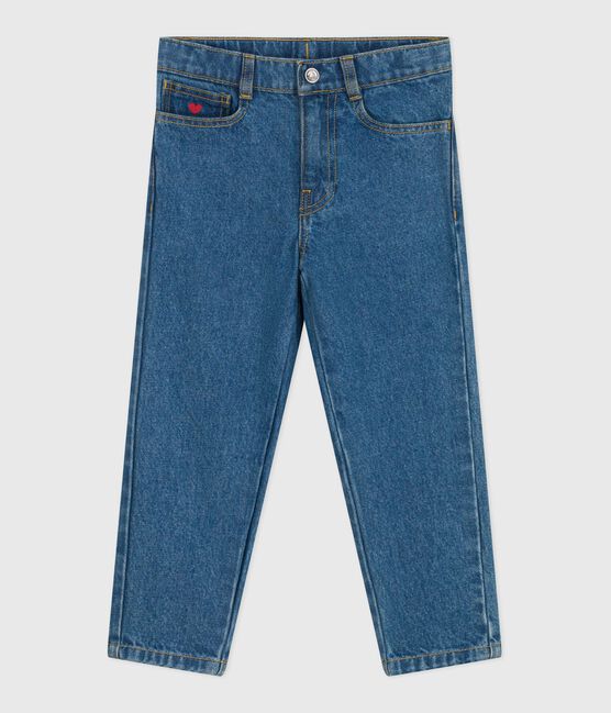 Children's denim trousers DENIM MOYEN blue