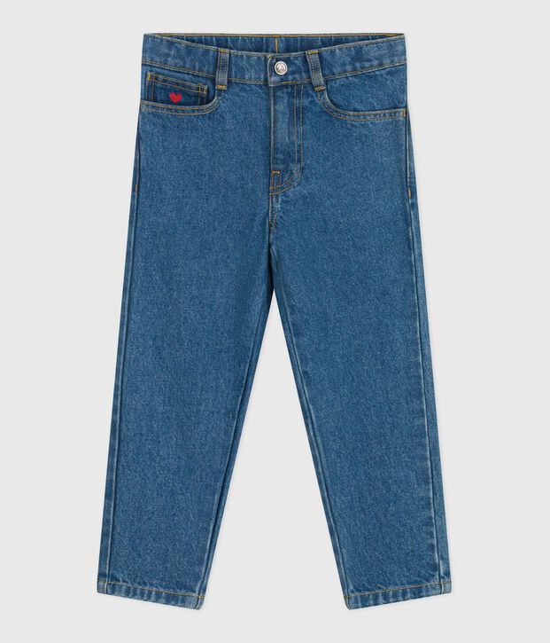 Children's denim trousers blue