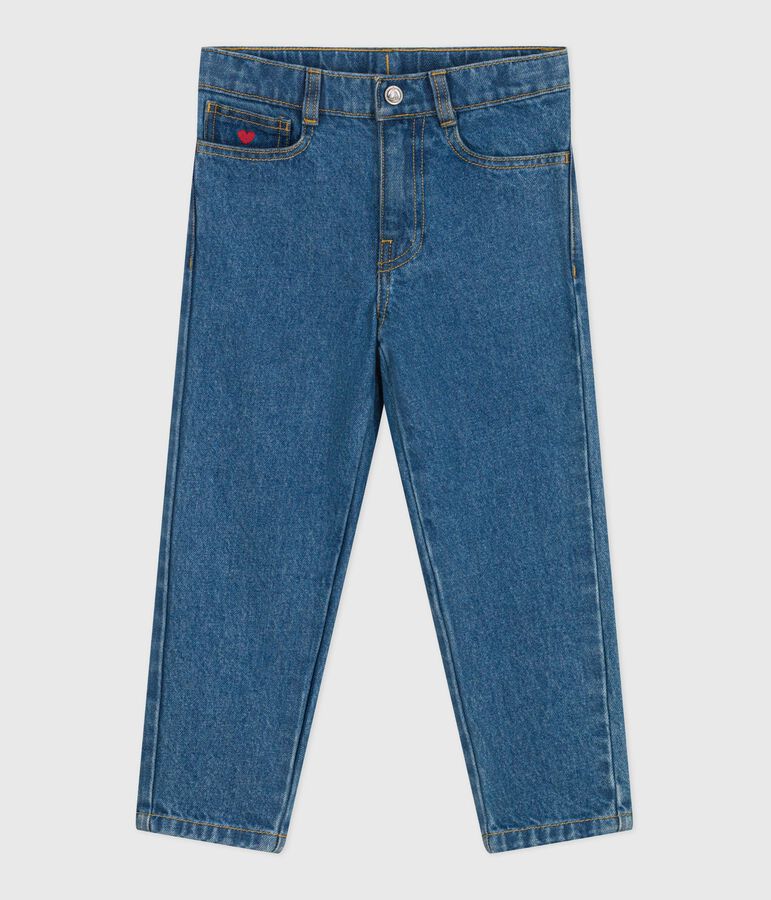 Children's denim trousers blue
