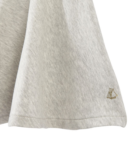 Girl's skater skirt BELUGA CHINE grey