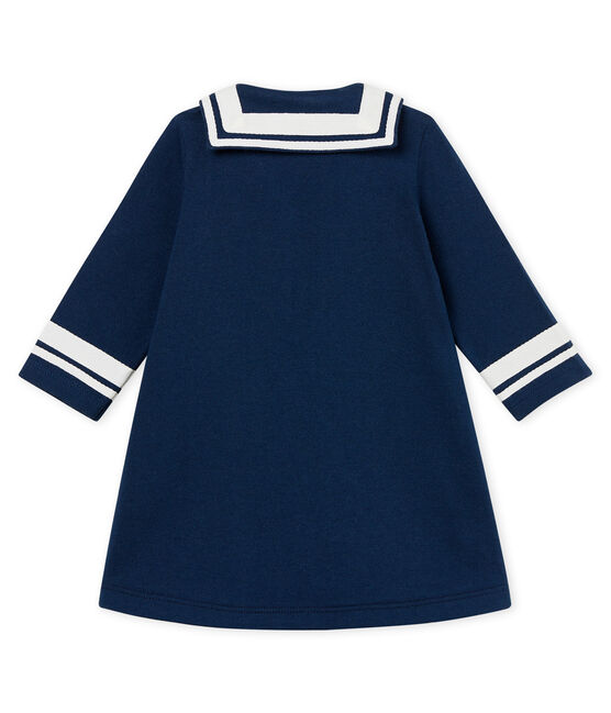 Baby girls' breton collared dress HADDOCK