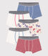 Boys' Bike Themed Cotton Boxer Shorts - 5-Pack