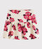 Girls' fleece skirt MONTELIMAR beige/MULTICO white