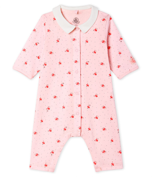 Babies' Footless Sleepsuit pink/multicolor