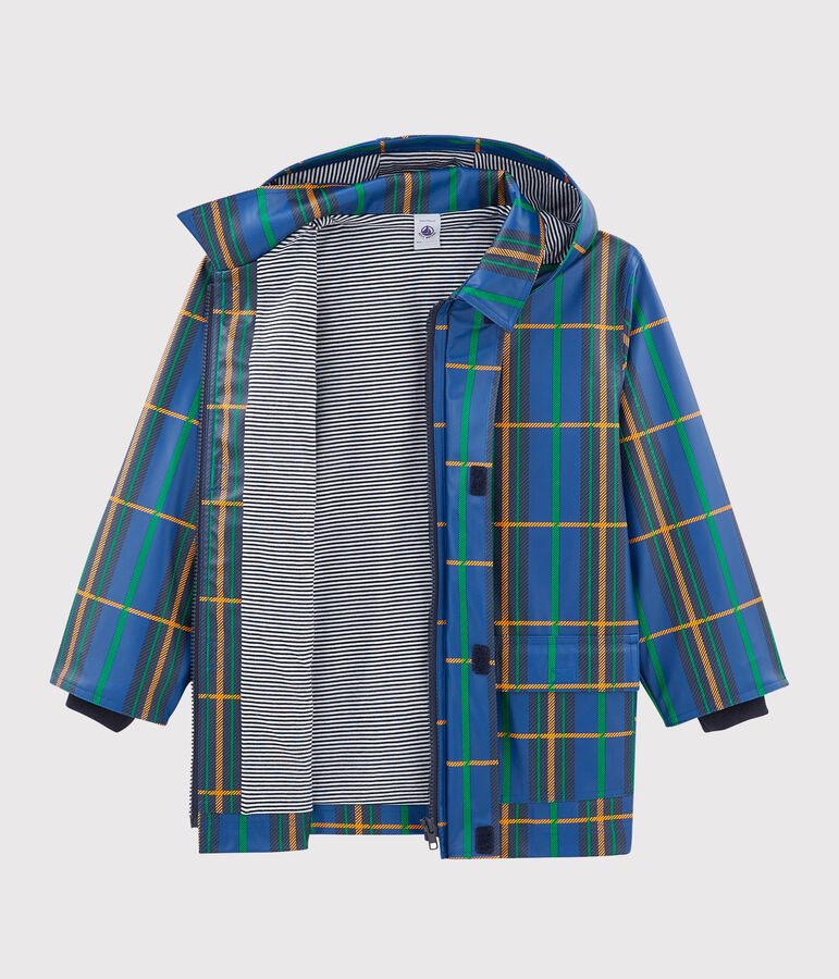 Unisex Children's Raincoat LIMOGES blue/MULTICO white
