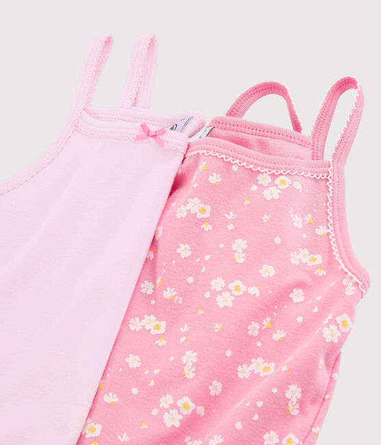 Girls' Cherry Blossom Strappy Tops - 2-Pack variante 1
