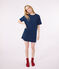 Women's short-sleeved cotton nightdress INCOGNITO blue