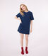 Women's short-sleeved cotton nightdress