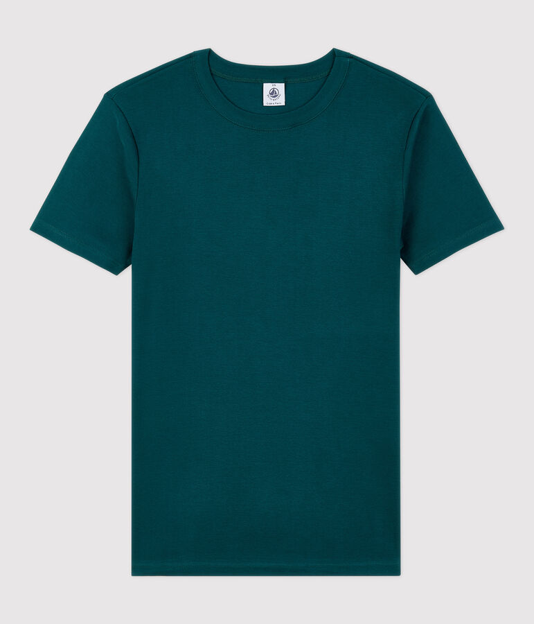 Women's Iconic Round-Neck Cotton T-Shirt green
