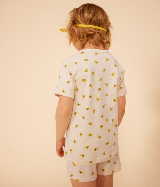 Children's Cotton Koala Fancy Dress Short Pyjamas AVALANCHE white/MULTICO