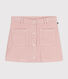 Little girls' velour skirt