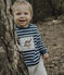 Petit Bateau x Deyrolle Romper SHADOW blue/MULTICO ecru
