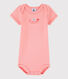 Baby Girls' Short-Sleeved Bodysuit