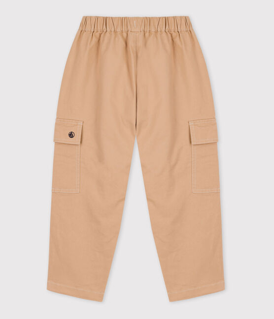 Unisex Serge Cargo Trousers TRENCH beige