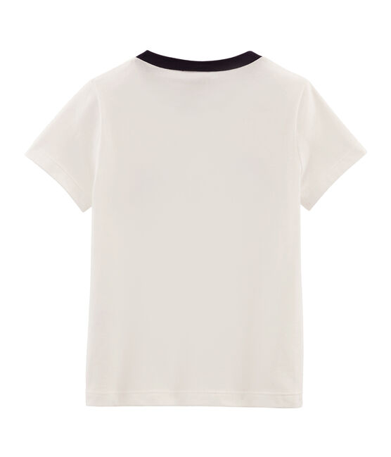 Boys' Short-sleeved T-shirt MARSHMALLOW white