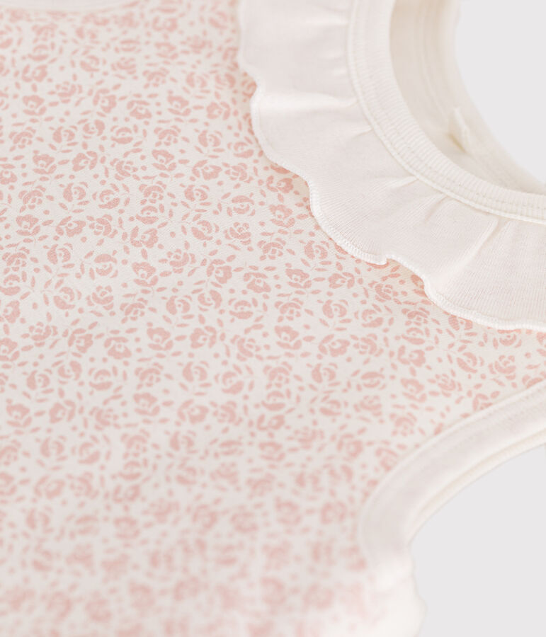 Babies' Floral Cotton TOG 2 Sleeping Bag white/pink