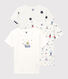Boys' Festive Print Short-sleeved T-Shirt - 3-Piece Set