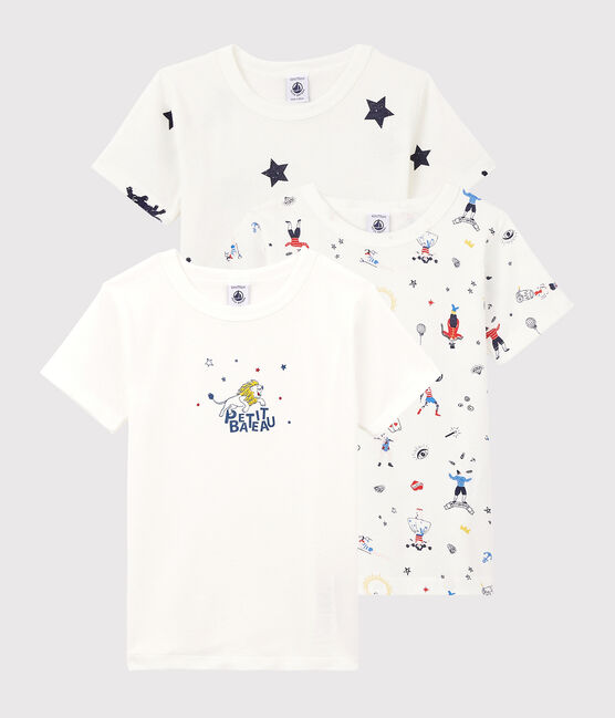 Boys' Festive Print Short-sleeved T-Shirt - 3-Piece Set variante 1