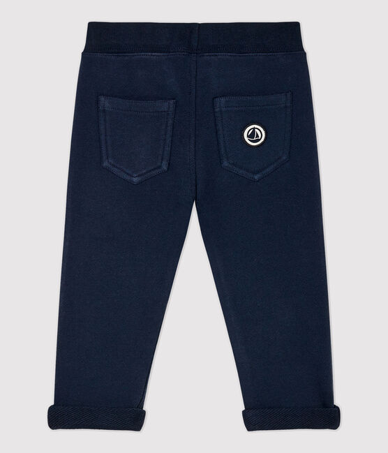Babies' Fleece Trousers SMOKING blue