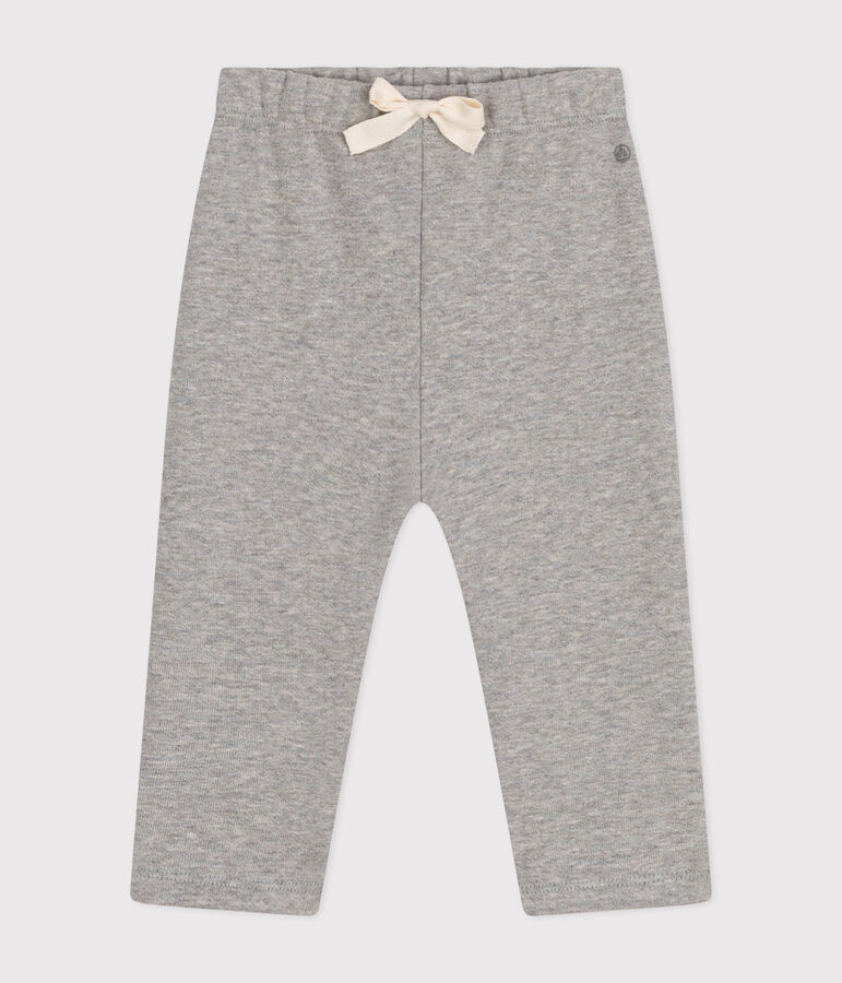 Babies' fleece trousers grey