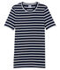 women's short sleeved striped t-shirt