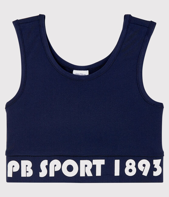 Girls' Sports Bra SMOKING blue