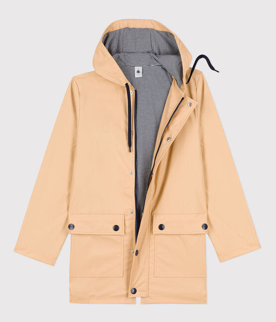 Iconic Recycled Fabric and Organic Cotton Raincoat TRENCH beige