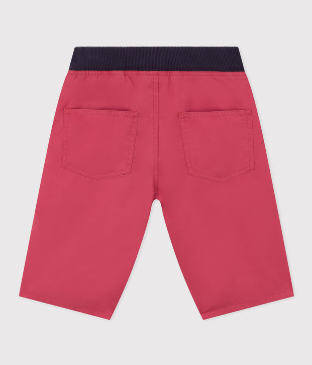 Boys' Cotton Serge Bermuda Shorts pink