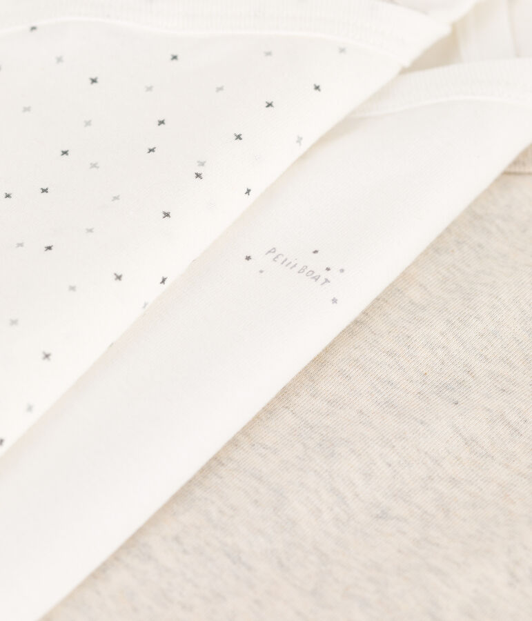 Babies' Organic Cotton Bodysuits - 3-Pack multicolor