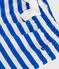 Babies stripy cotton shorts PORCELANA blue/MARSHMALLOW