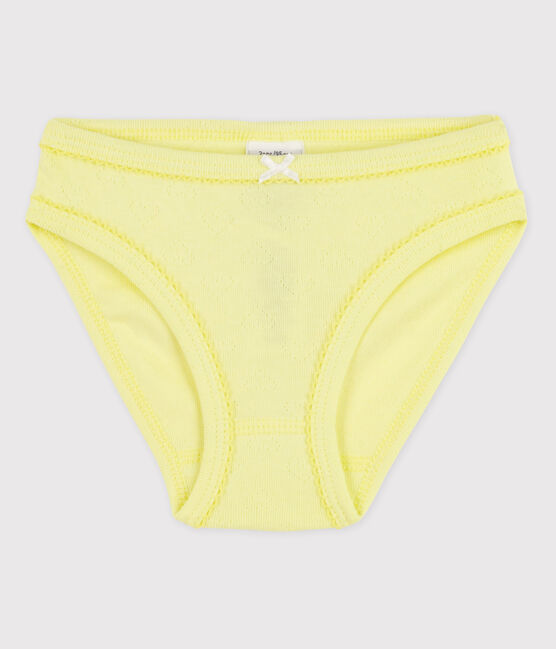 Girls' Cotton Briefs SUNNY yellow