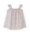 Baby girls' printed dress ECUME white/MULTICO white