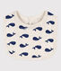 Cotton Whale Bib