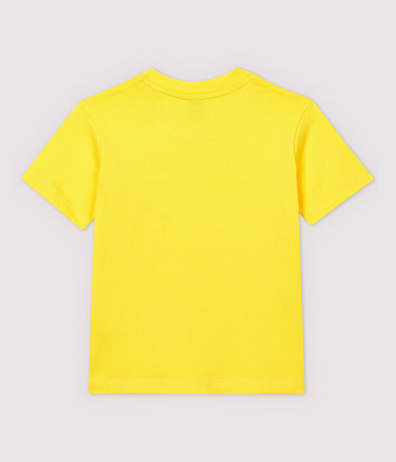 Boys' Short-Sleeved Jersey T-Shirt yellow