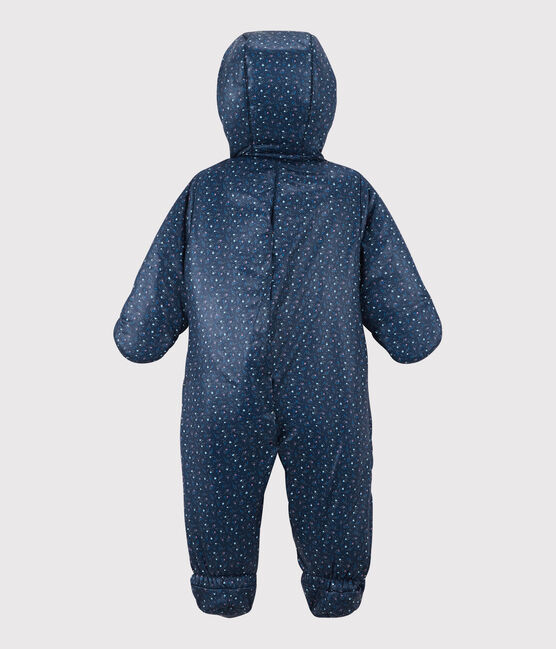 Babies' Printed Snowsuit MEDIEVAL blue/MULTICO white