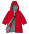 Baby Girls' Quilted Tube Knit Coat TERKUIT CN red