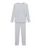 Little boy's pyjamas POUSSIERE grey/MEDIEVAL blue
