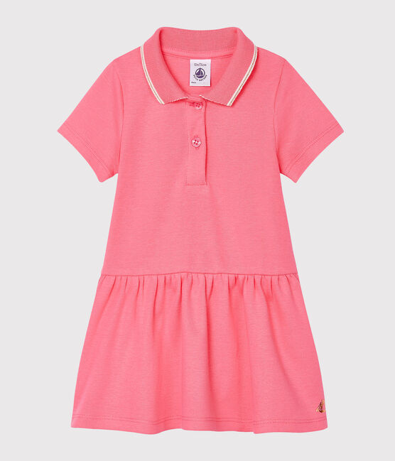 Baby Girls' Polo Shirt Dress CUPCAKE pink